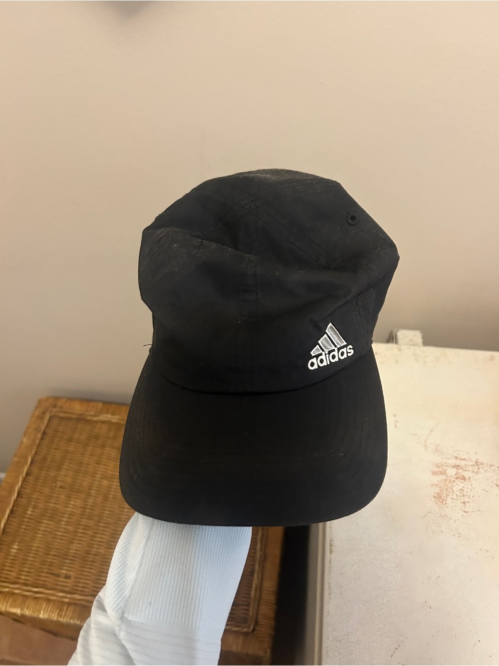 Black adidas baseball cap